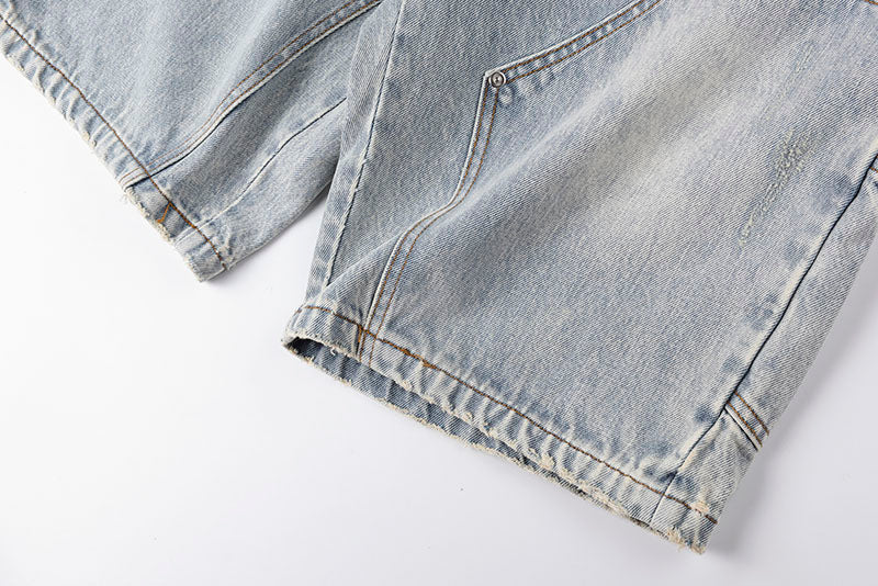 Cough Syrup Denim Shorts