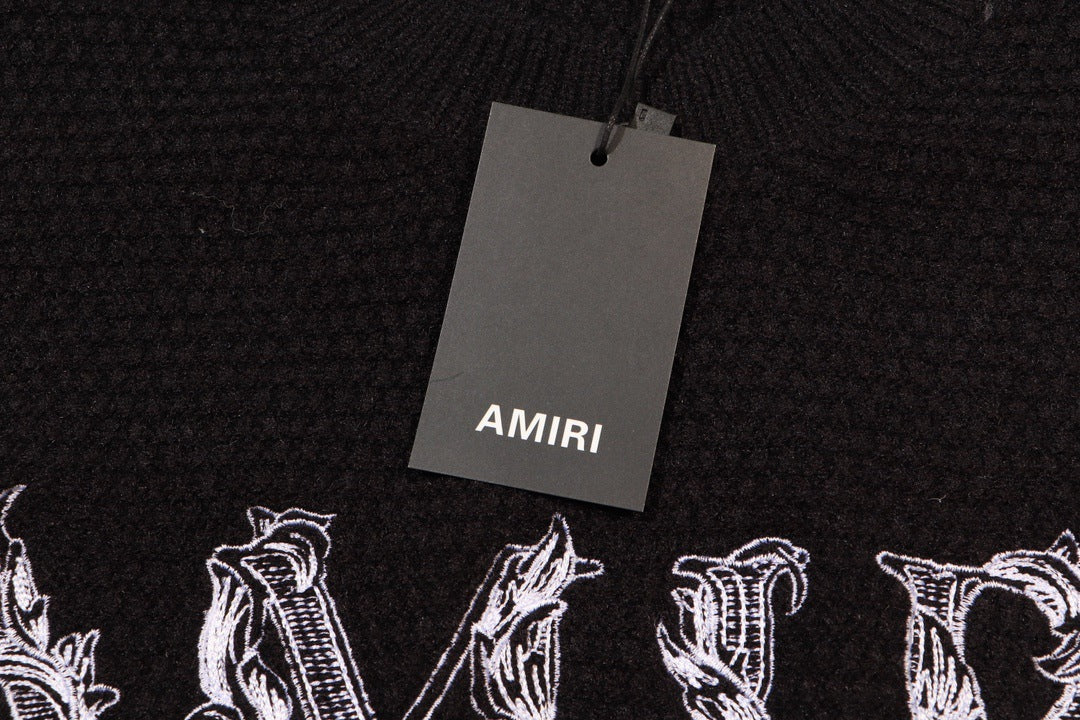 AMlRl Core Logo Cotton Sweater AMIRI