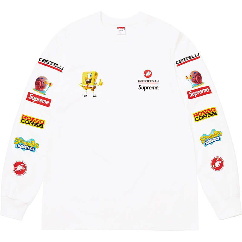 Supreme 25ss Spongebob Long Sleeve Tee